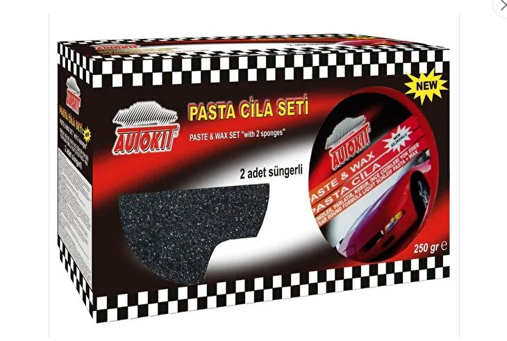 Autokit Süngerli Pasta Cila Seti 2li