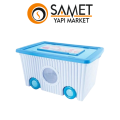 TEKERLEKLİ OYUNCAK KUTUSU 60 LT F379