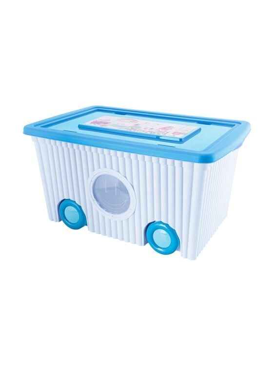TEKERLEKLİ OYUNCAK KUTUSU 60 LT F379