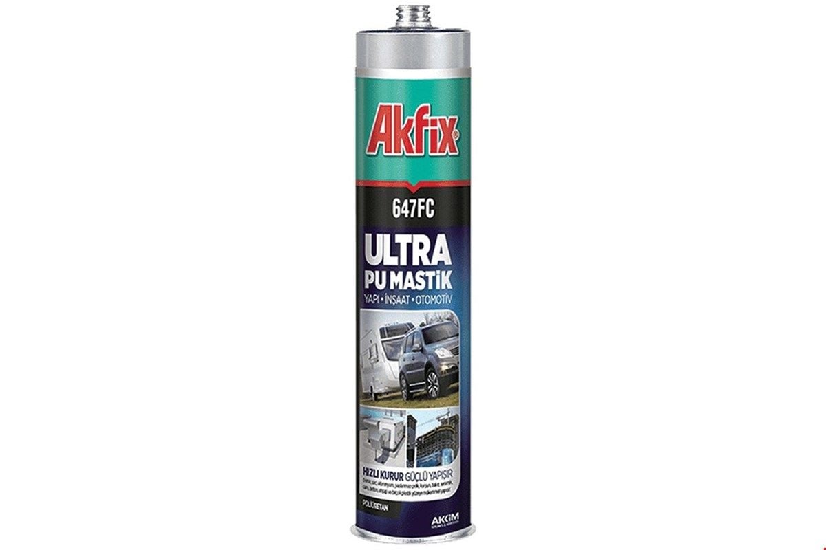 Akfix 647FC Ultra Poliüretan Mastik Kırmızı (Yapı - İnşaat - Otomativ)