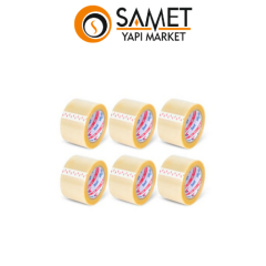 Nuga 67 mm x 100 mt Şeffaf Koli Bandı Hotmelt