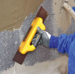 Dekor 212 Alçı Malası Kapalı Plastik Saplı 40 cm