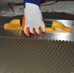 Dekor 230 Seramik Malası Kare Dişli Kapalı Plastik Saplı 8x8