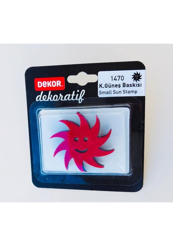 Dekor 1470 Dekoratif Küçük Güneş Baskı