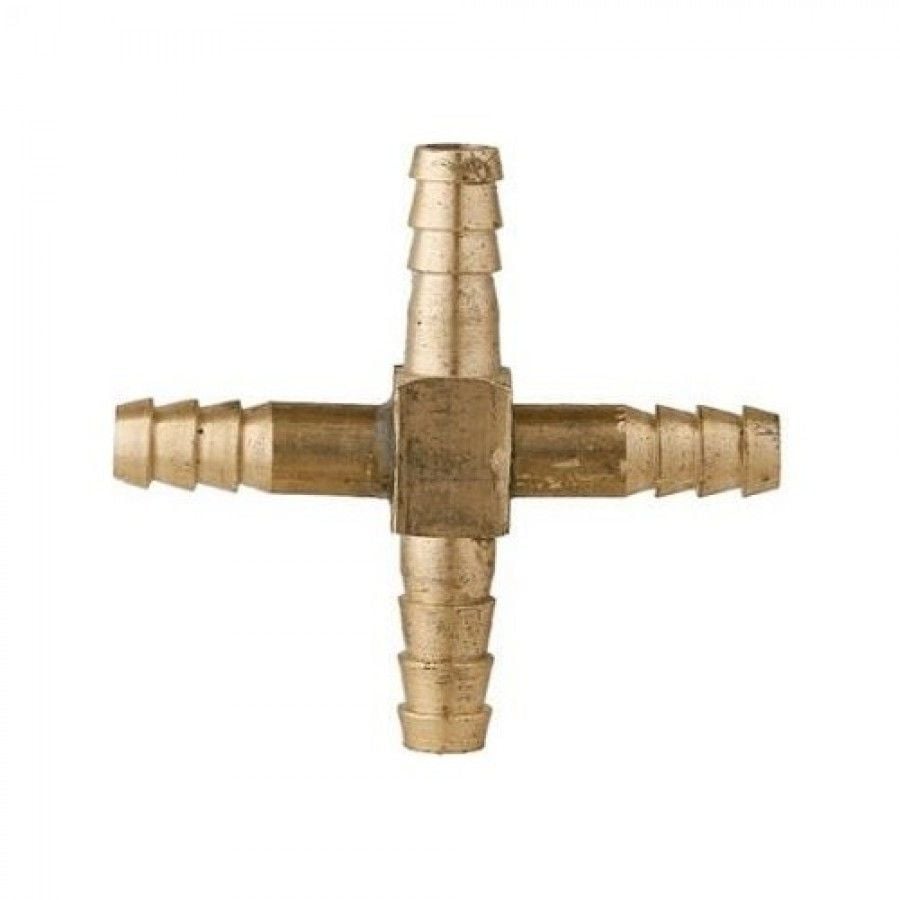 Sarı Hava Hortumu Ekleme Dörtlü 8 mm