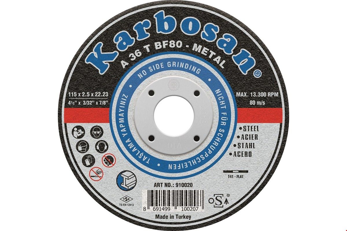 Karbosan Metal Kesme Taşı 230 luk