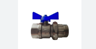 1'' Kollektör Küresel Vanası Mavi