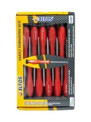 Eltos Saatçi Tornavida Seti 10'lu