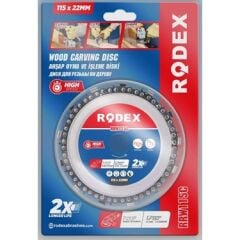 AHŞAP OYMA VE İŞLEME DİSKİ 115X22MM RODEX