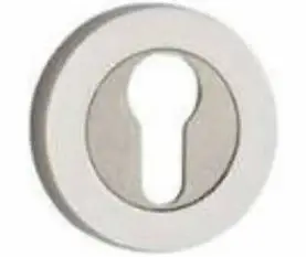 Kapı Kolu Yale Rozeti Nikel Saten