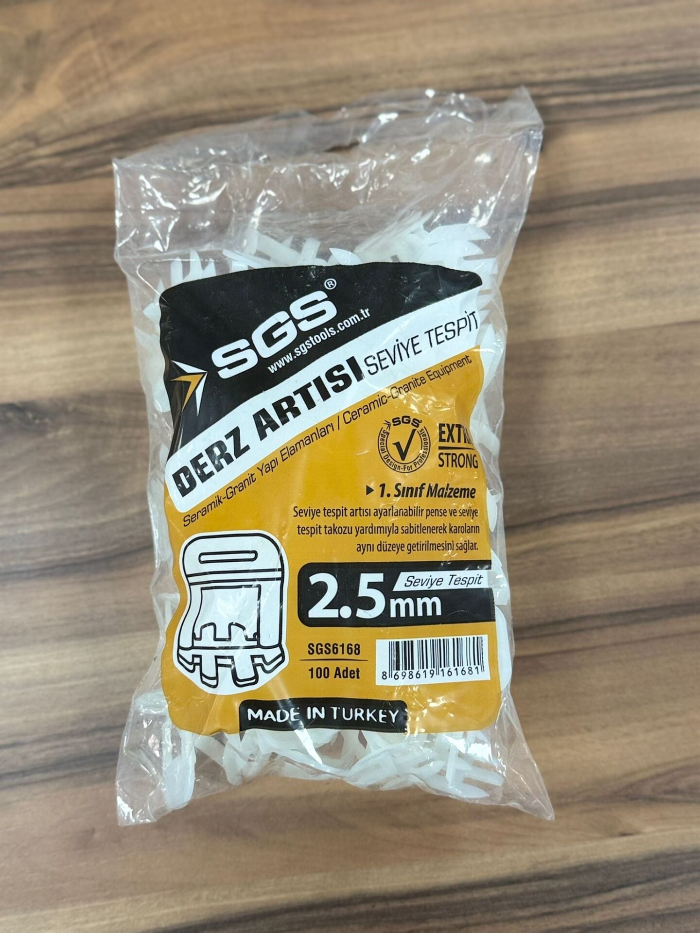 Seviye Tespit Artısı 2.5mm (100 Lü) Paket