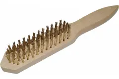 Tel Fırça Ahşap Saplı 6 No