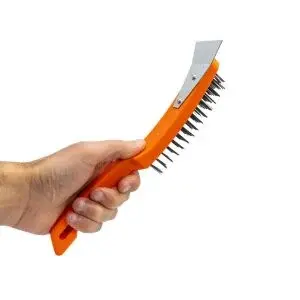Tel Fırça Kazıma Spatulalı
