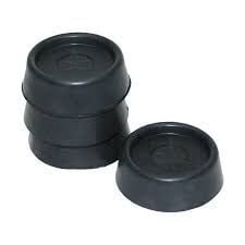 Çamaşır Makinası Titreşim Önleyici Ayak Siyah 4 Lü Sessiz Ve Dengeli Kullanım