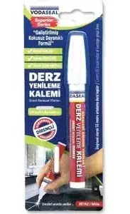 Derz Kalemi Çift Uçlu Beyaz Kokusuz Vodaseal
