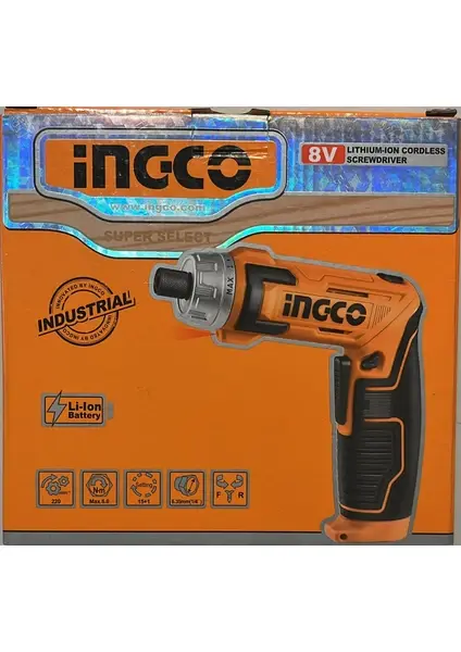 Ingco CSDLI0802 8 V Akülü Vidalama Makinesi