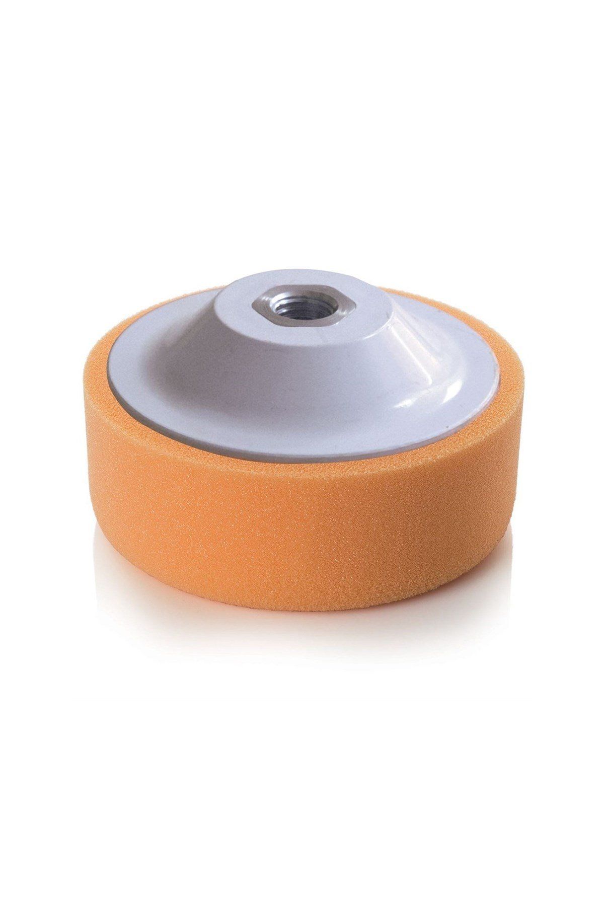 Dekor 1804 Turuncu Pasta Polisaj Süngeri Vidalı 9,5cm/3,7\'\'