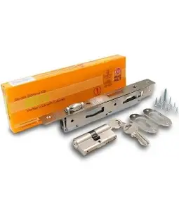 Gömme Kilit Kale 155 U 20 mm Makaralı Nikel