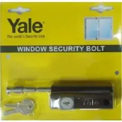 Yale Pencere Emniyet Kilidi V304W Kahve Rengi