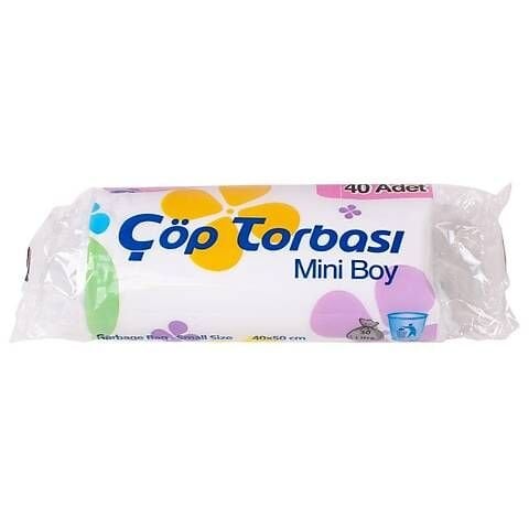 ÇÖP POŞETİ 40X50CM ŞEFFAF MİNİ BOY