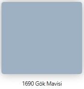 POLİSAN YAĞLI BOYA PRİMERA PARLAK GÖK MAVİSİ 0,750 LT