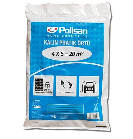 Polisan Kalın Pratik Örtü 20 m2