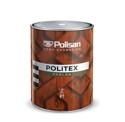 POLİSAN POLİTEX PARLAK LÜX VERNİK 0,75 LT TEAK