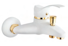 GMS AKDENİZ BANYO BATARYASI (BEYAZ-ALTIN)