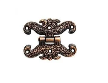 Antik Bakır Kelebek Menteşe Küçük