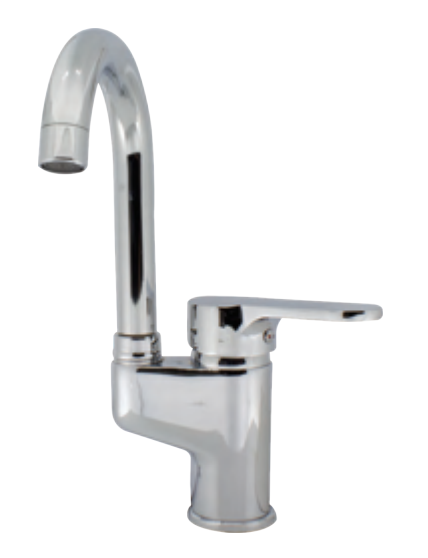 GMS OMEGA MİX KUĞU LAVABO BATARYASI