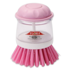 Flora F389 Deterjan Hazneli Bulaşık Fırçası