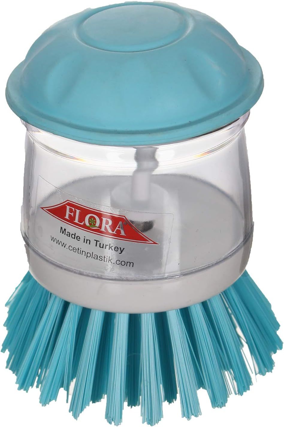 Flora F389 Deterjan Hazneli Bulaşık Fırçası