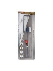 Decorev Dc-4782 Yapışkanlı İkili Uzun Havluluk Krom Metal
