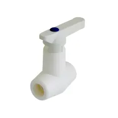 KÜRESEL VANA SIVA ALTI PLASTİK 20 MM PP KALDE