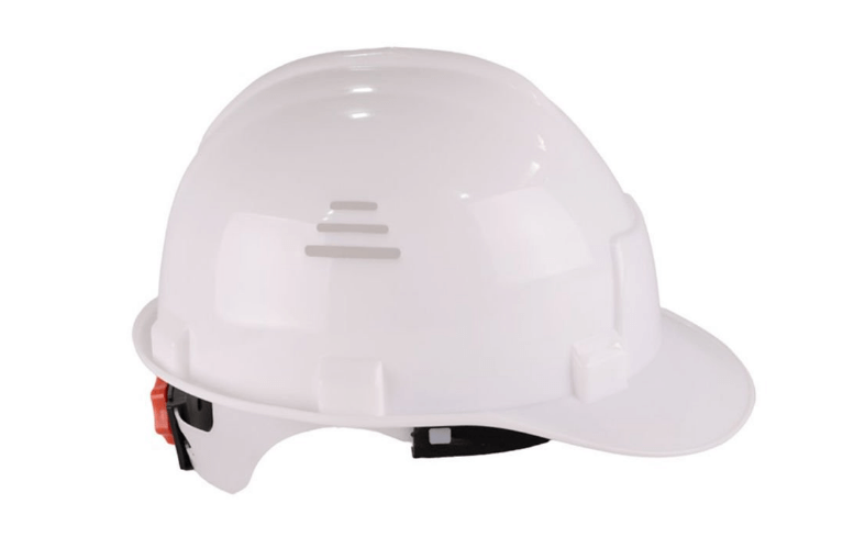 Baret Ce Belgeli Arkadan Ayarlı Beyaz
