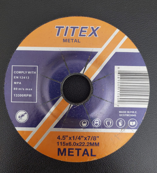 Titex Metal Taşlama 115 lik
