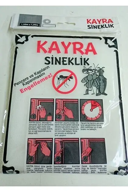 SİNEKLİK ÇİFT KANAT 130 CM X 150 CM