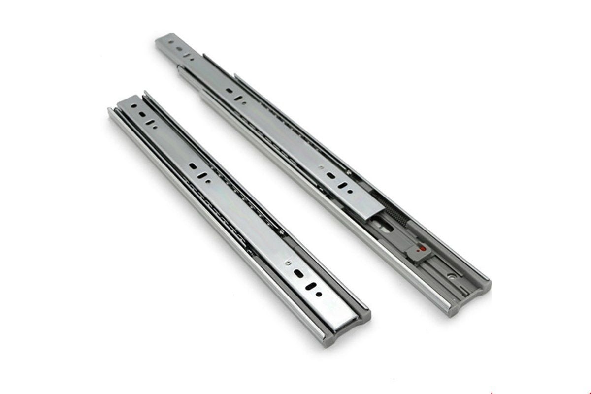 Teleskopik Çekmece Rayı 55 cm 43 mm