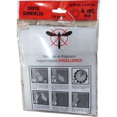 Sineklik Tek Kanat 75 x 125 cm – Yaz Boyu Rahat ve Korunaklı Kullanım