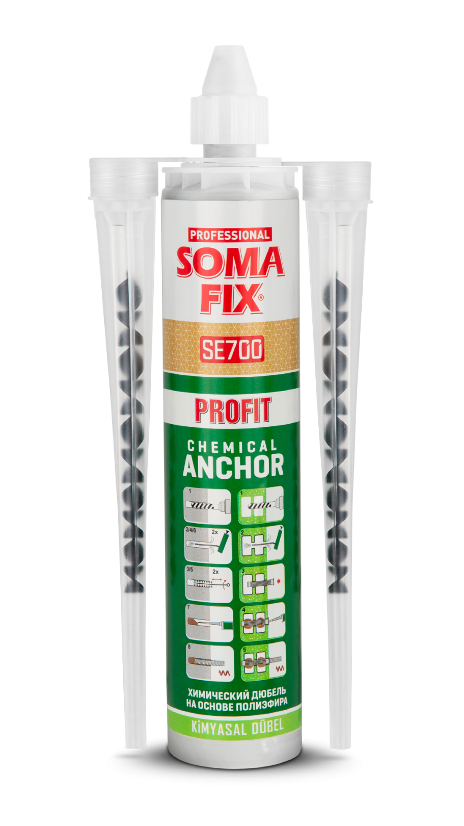 Somafix Profit SE700 Kimyasal Dübel SE700