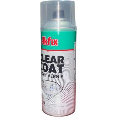 SPREY VERNİK ŞEFFAF KAPLAMA 400ML AKFİX – Parlak ve Dayanıklı Koruyucu Kaplama