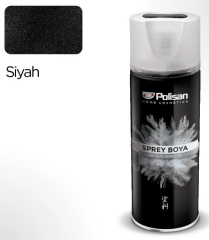 Polisan Metalik Siyah Sprey Boya 400 ml