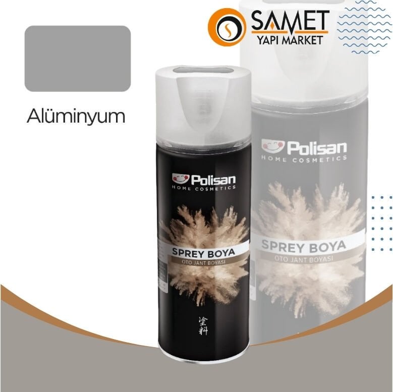 Polisan Oto Jant Alüminyum Sprey Boya 400 ml