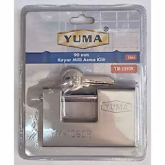 ASMA KİLİT 80 MM KAYAR MİLLİ YM1080R