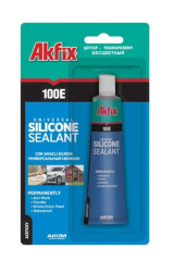 Akfix 100E Genel Amaçlı Şeffaf Tüp Silikon 50 ml