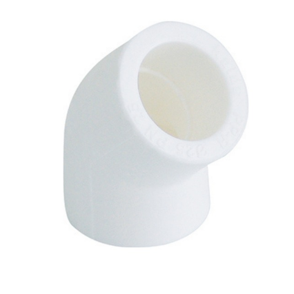 25 mm pp 45° Açık Dirsek 10lu Paket