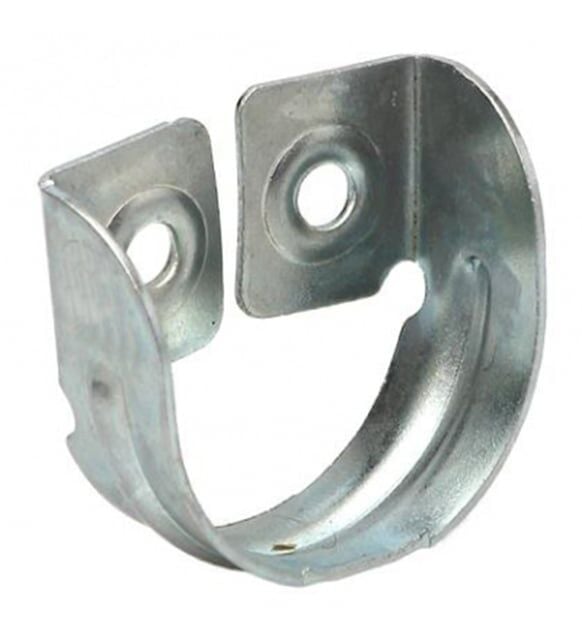 Dolap İçi Yuvarlak Gardrop Boru Tutucu Aparatı sağ/sol