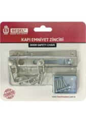BEŞEL KAPI EMNİYET ZİNCİRİ PARLAK KROM