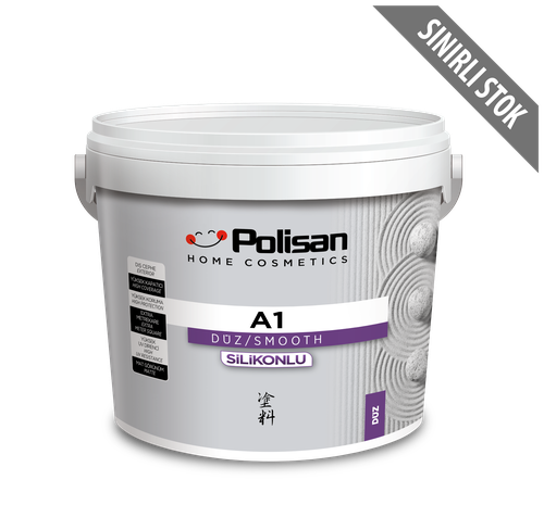 Polisan A1 Sil. Düz Dış Cephe Boyası Atlantis İncisi 7,5 Lt