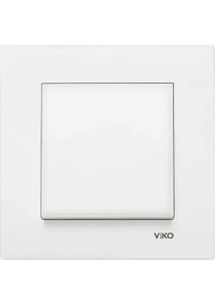 VİKO KARRE TEKLİ ANAHTAR SIVA ALTI BEYAZ 90967001